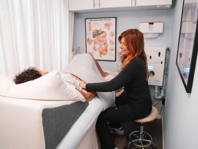 Healing Waters Wellness treatment room