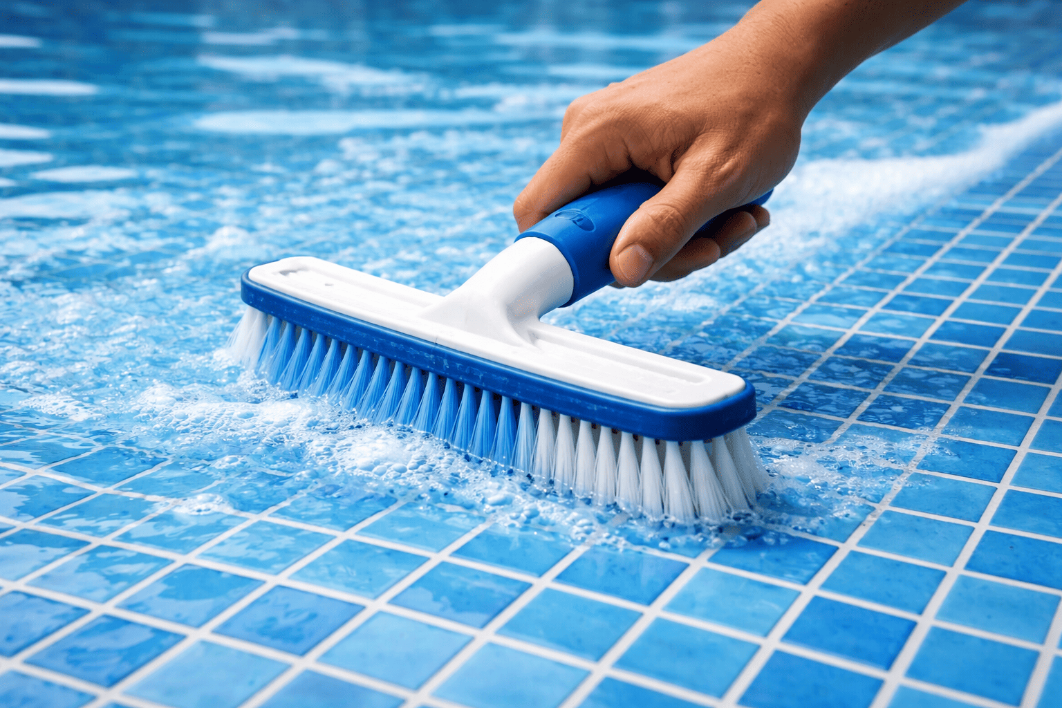 Plantation Tile Brushing