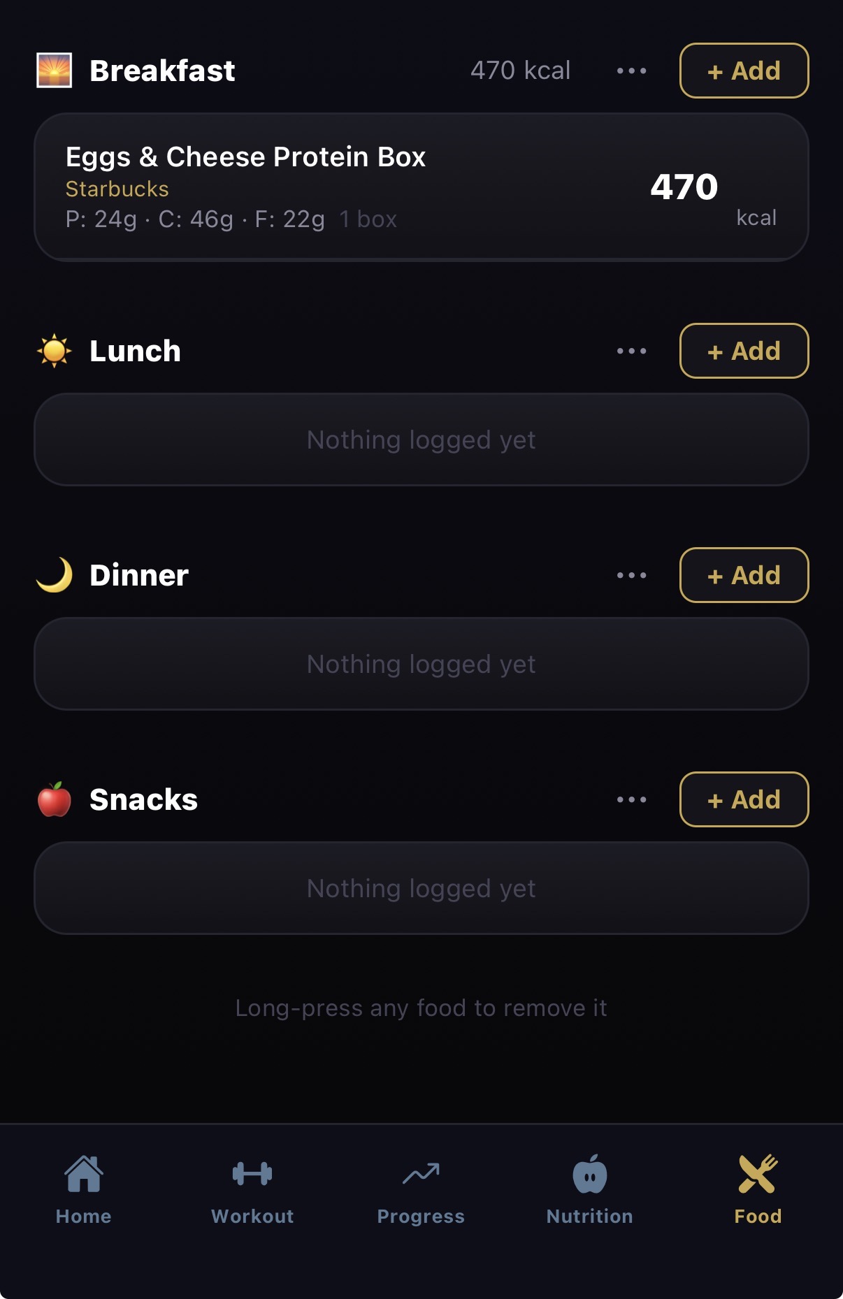 Food Logging