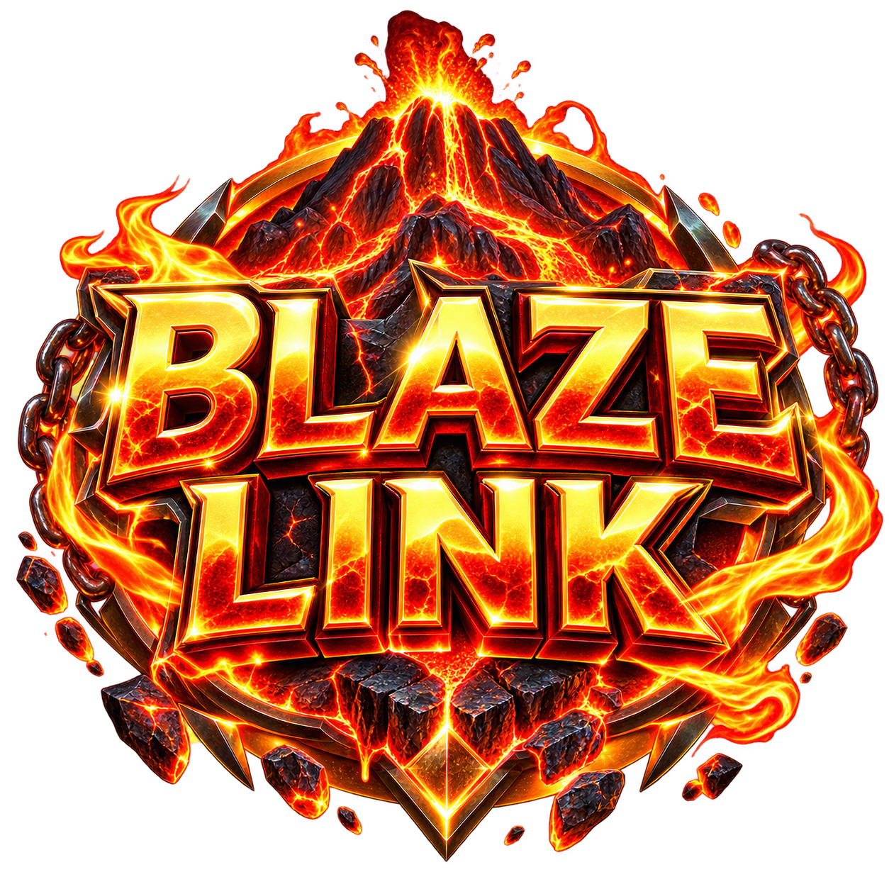 Blaze Link — promotional game artwork (not an official screenshot)
