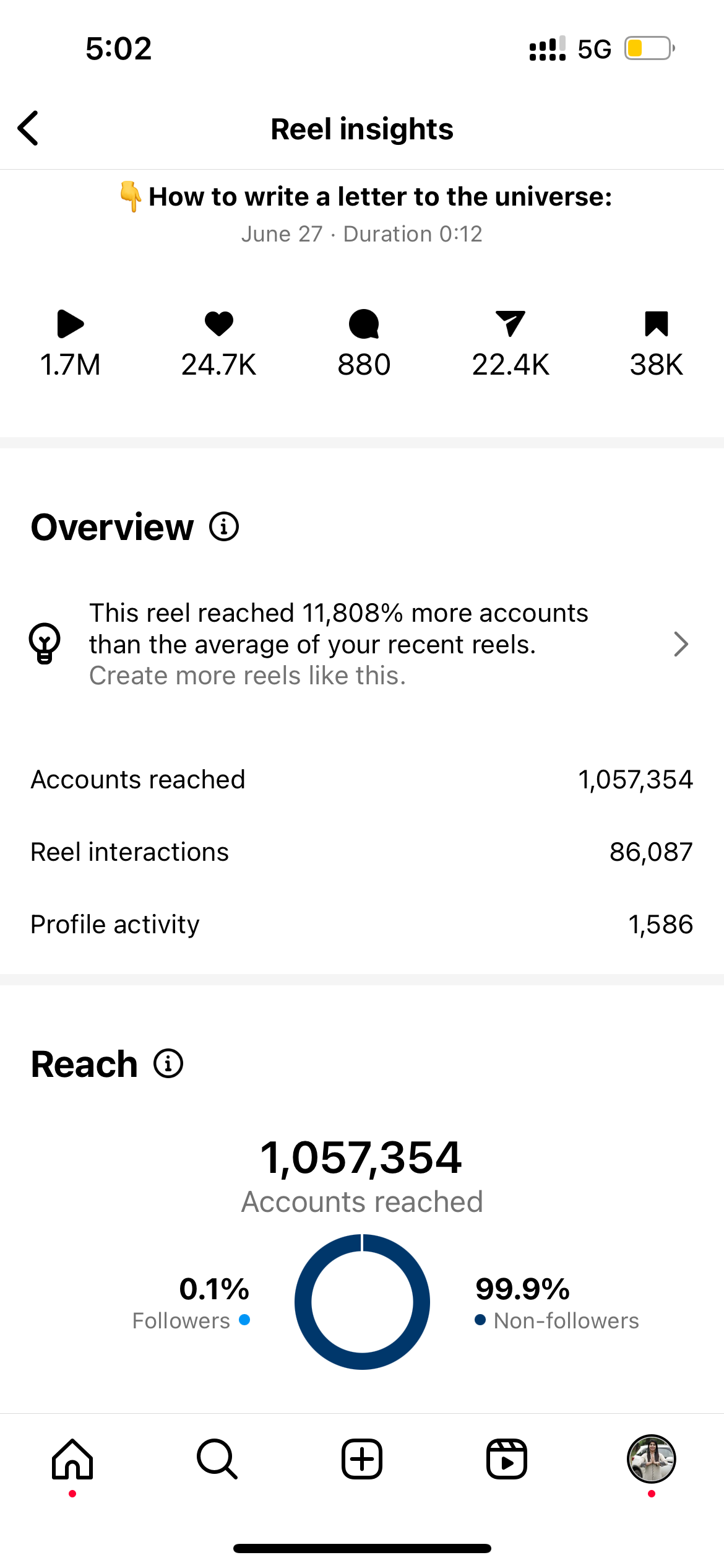 Reach result 1