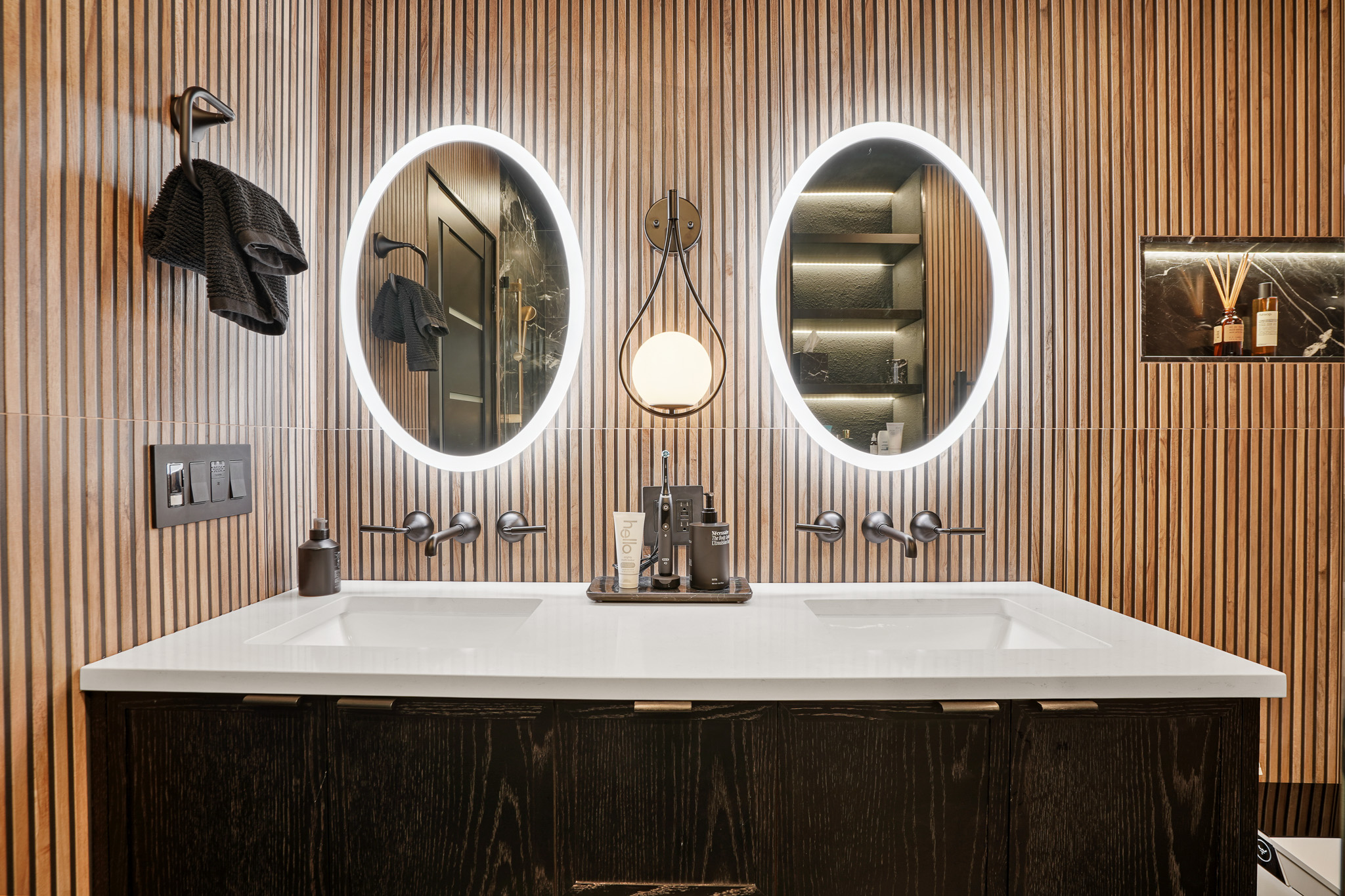 Bathroom remodeling project