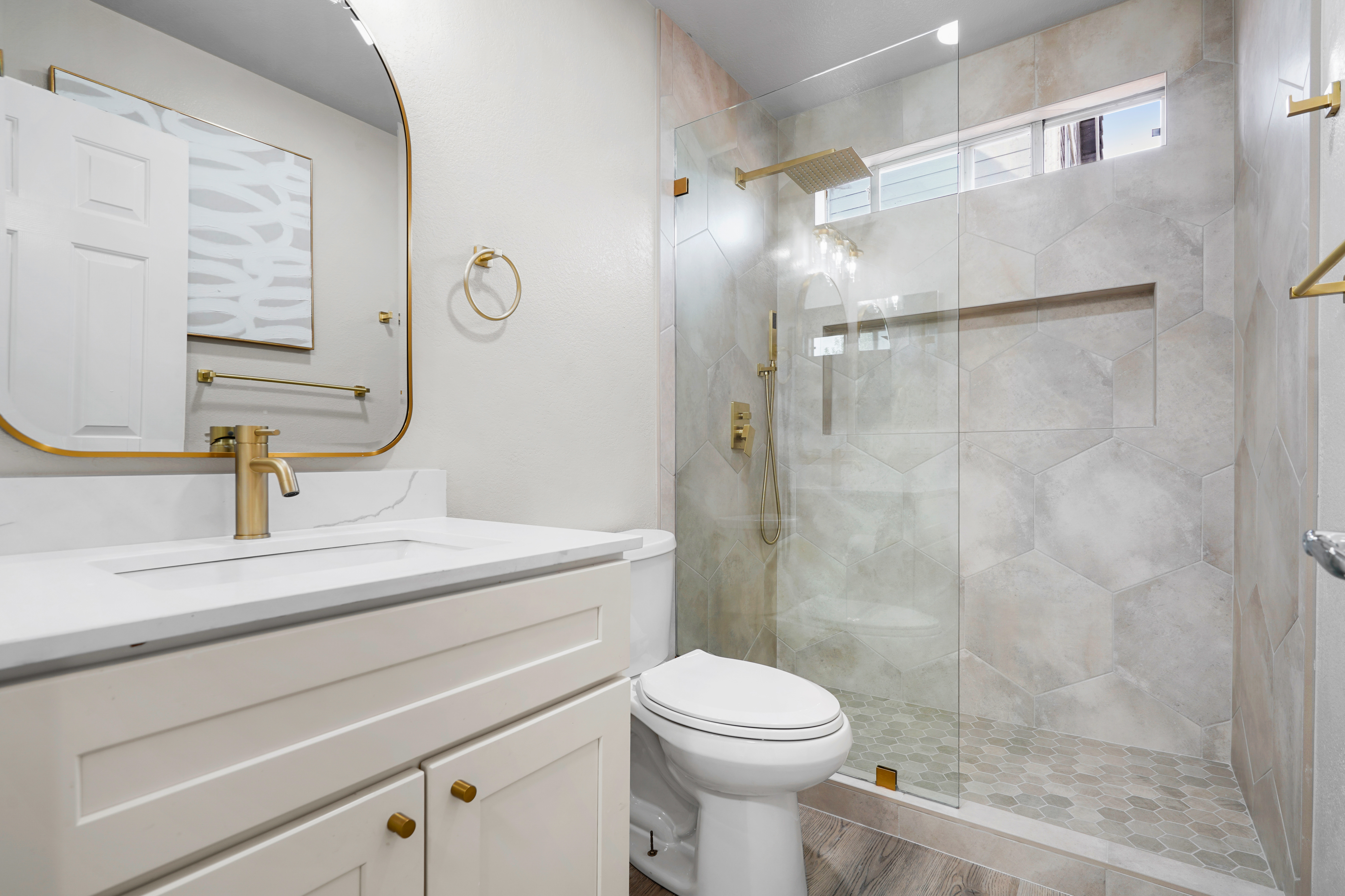 Bathroom remodeling project in Plano, Texas