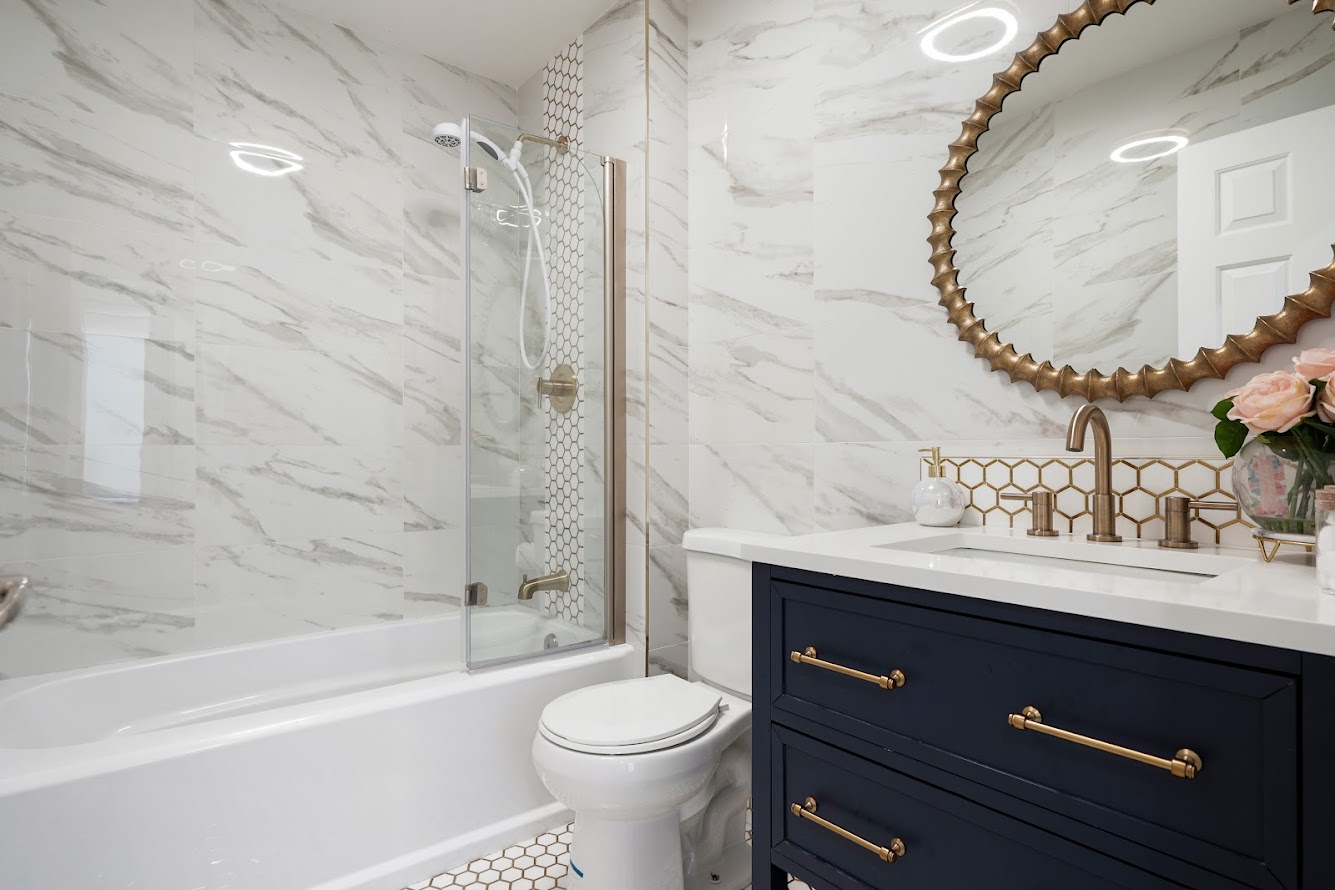 Bathroom remodeling project