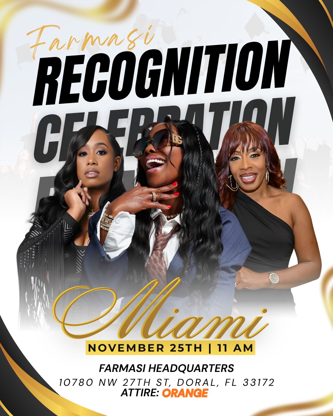 Farmasi Recognition Event Poster