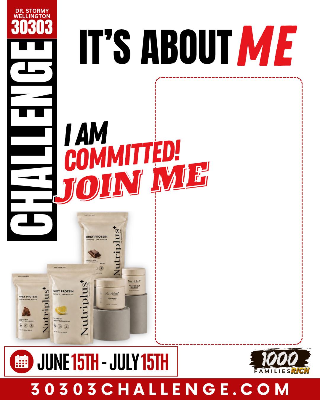 30303 Challenge social media banner