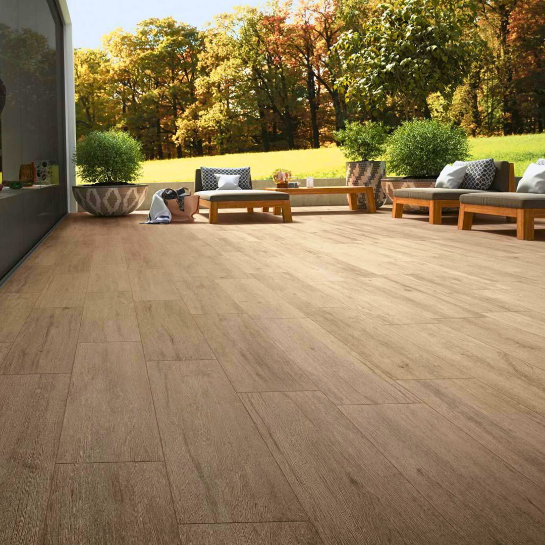 Réalisation WS Aménagement — terrasse pavée à Profondeville