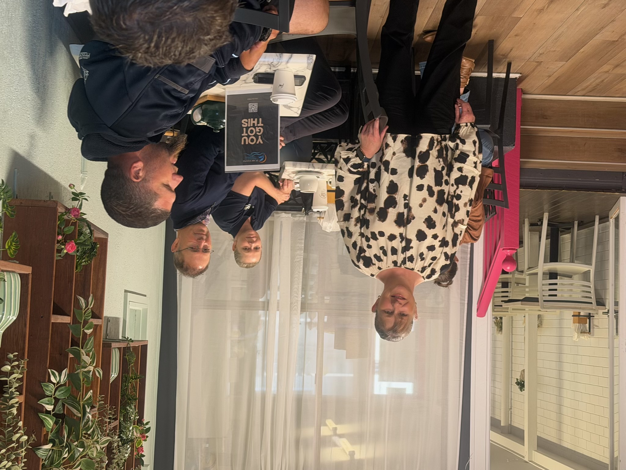 Debbie Parker at a Pumicestone Chamber of Commerce morning at The Coffee Patch, Caboolture