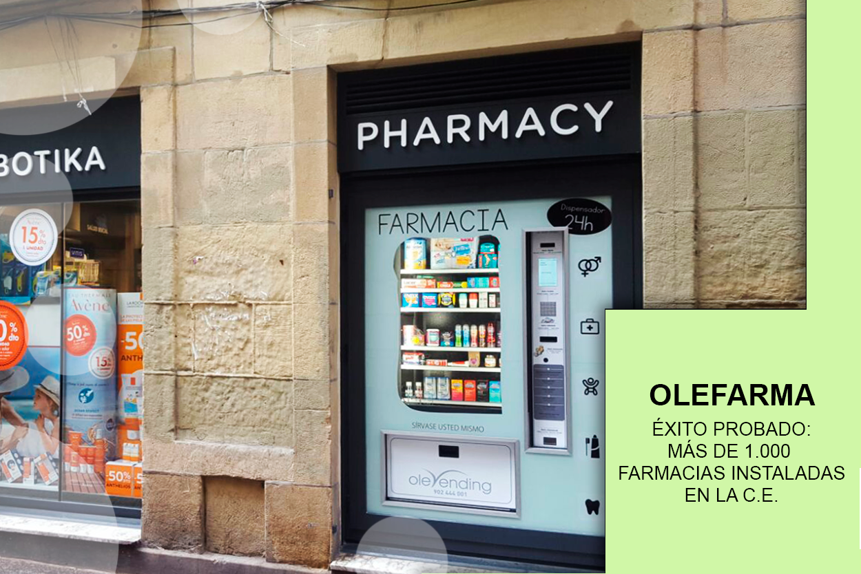 OleFarma — vending para farmacias