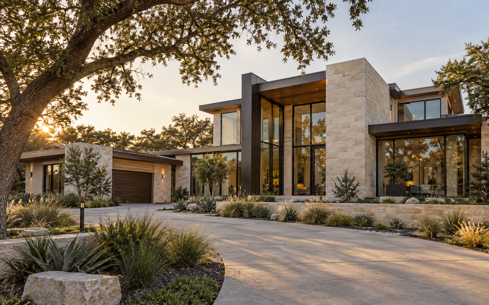 Contemporary luxury architecture in Austin, Texas