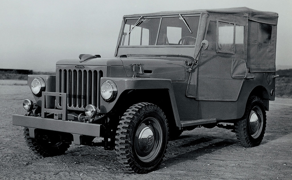 The original Toyota Jeep BJ40 and Cruiser