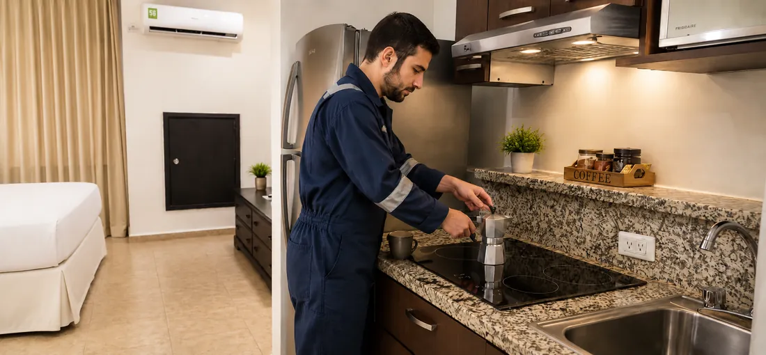 Cocina propia CCP Suites