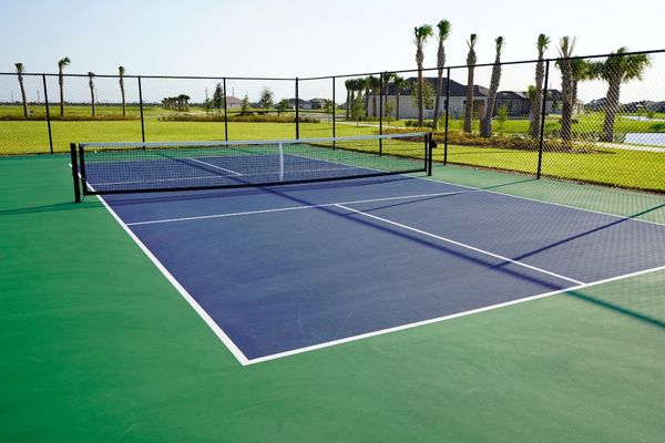 green pickleball court green pickleball court