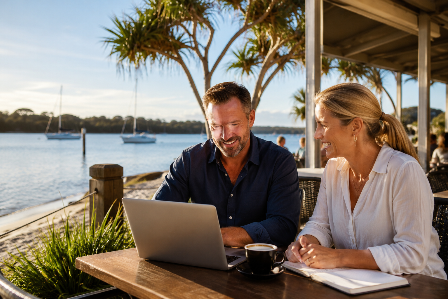 Finance broker helping Russell Island clients