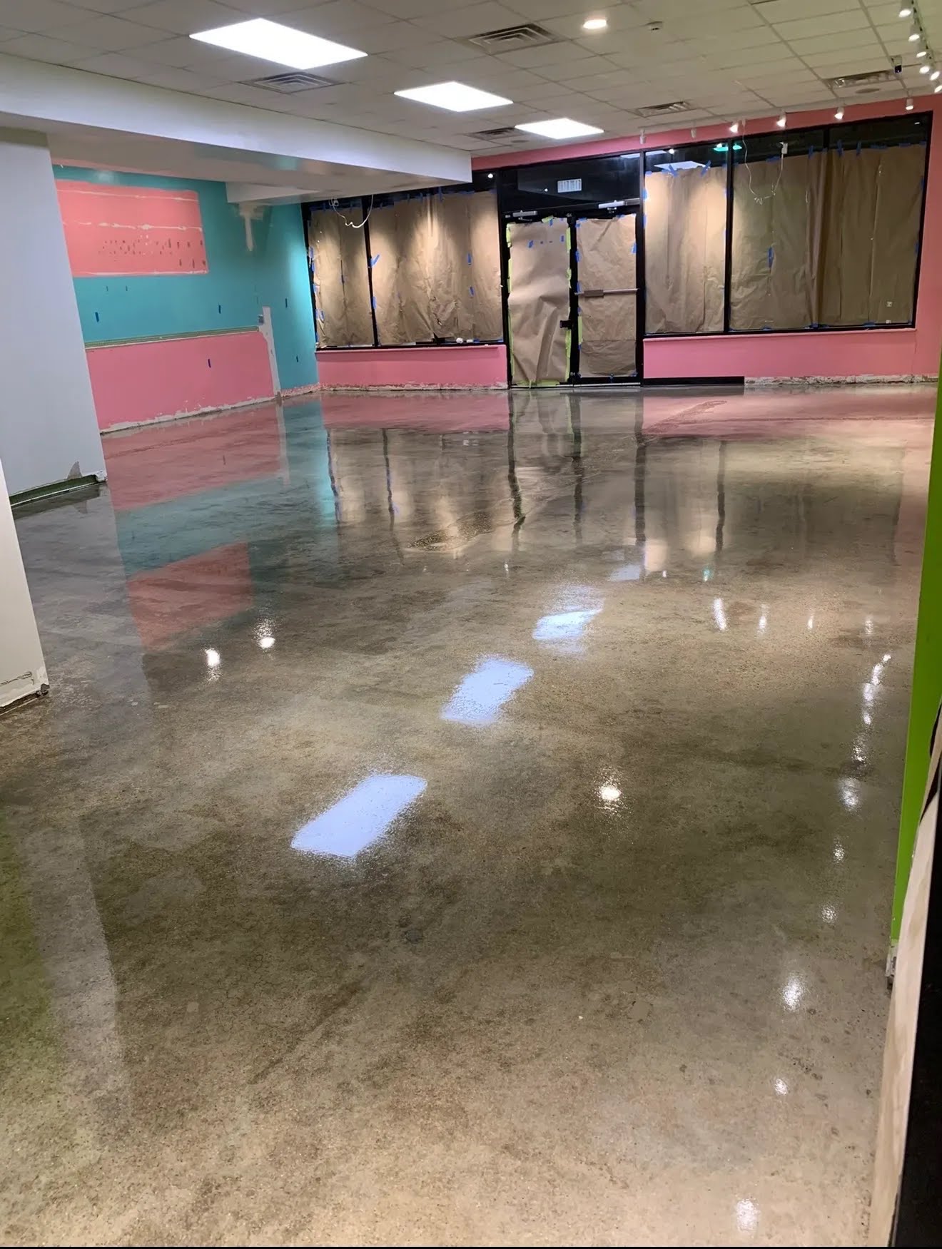 Floor after transformation