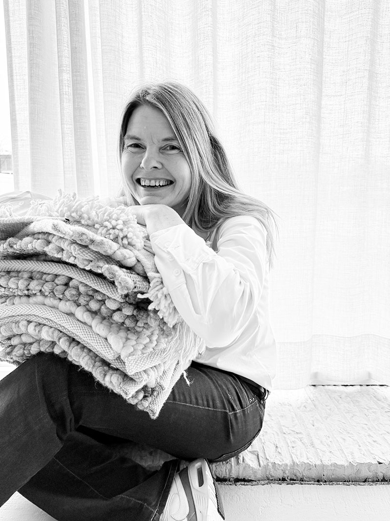 Portret van Ines Kram, interieuradviseur voor prikkelarm en aangepast wonen