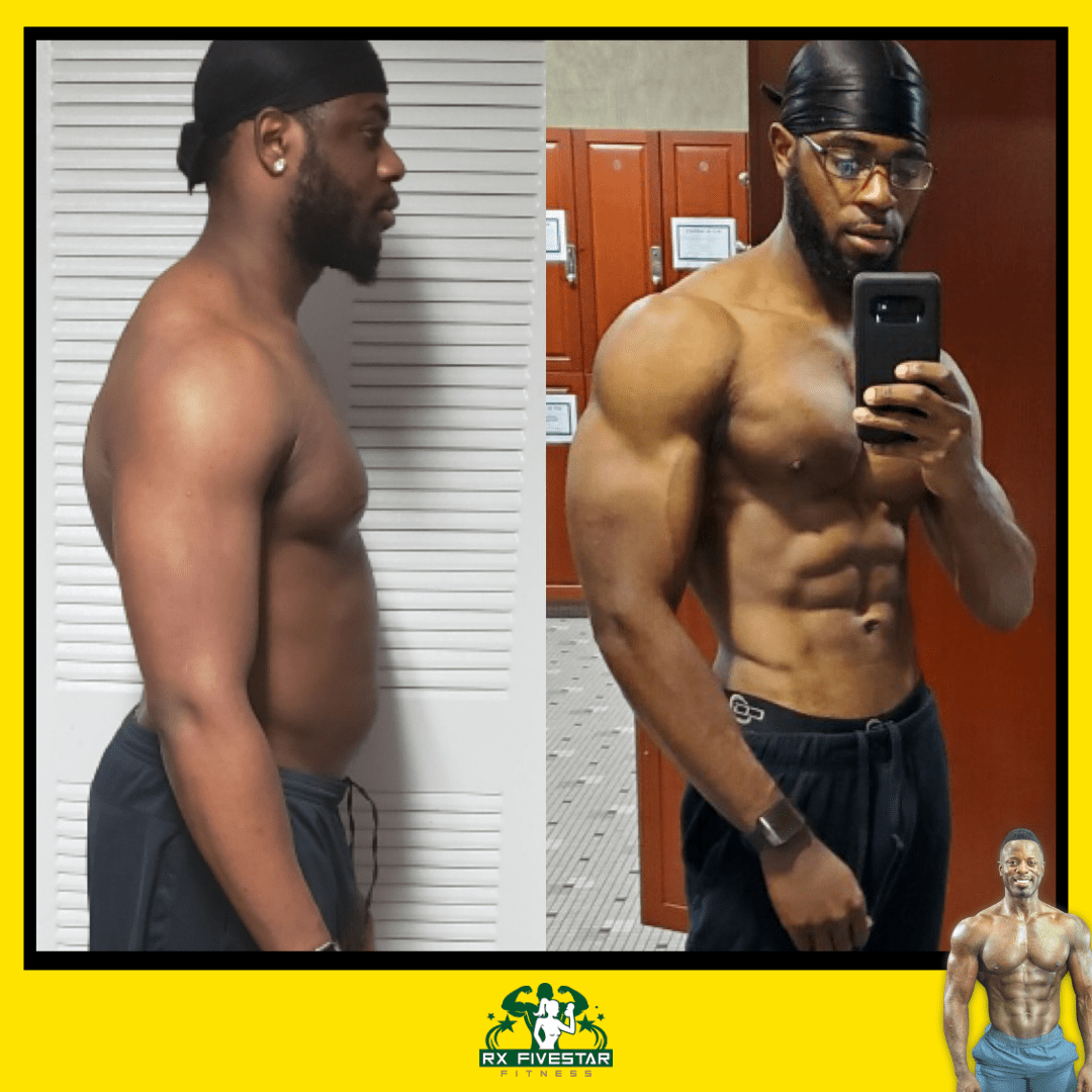 Client before and after transformation 5