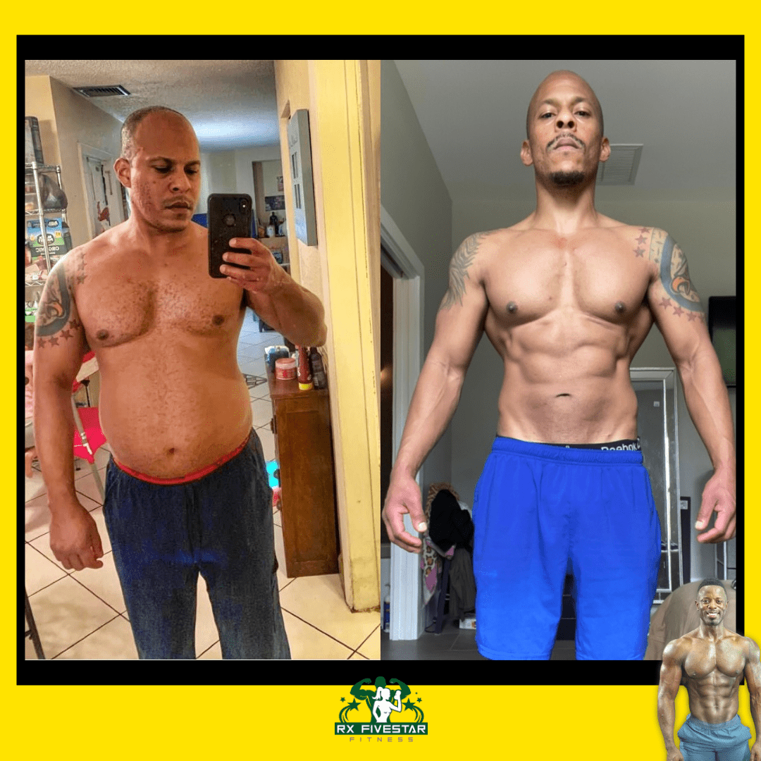 Client before and after transformation 3