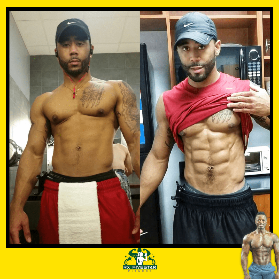 Client before and after transformation 6