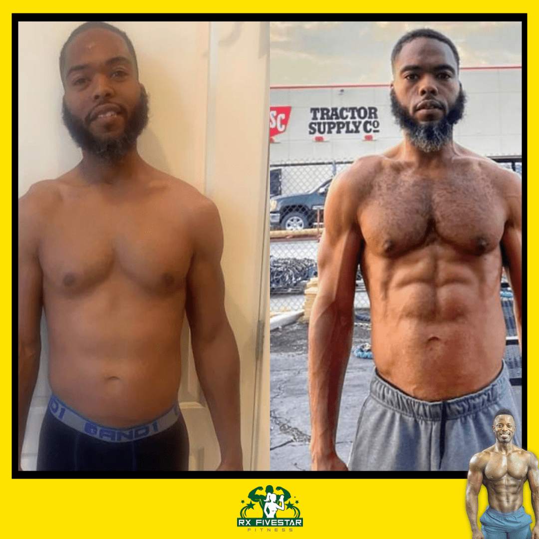 Client before and after transformation 4