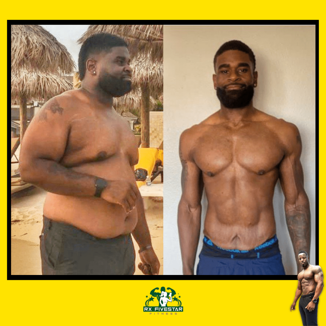 Client before and after transformation 1