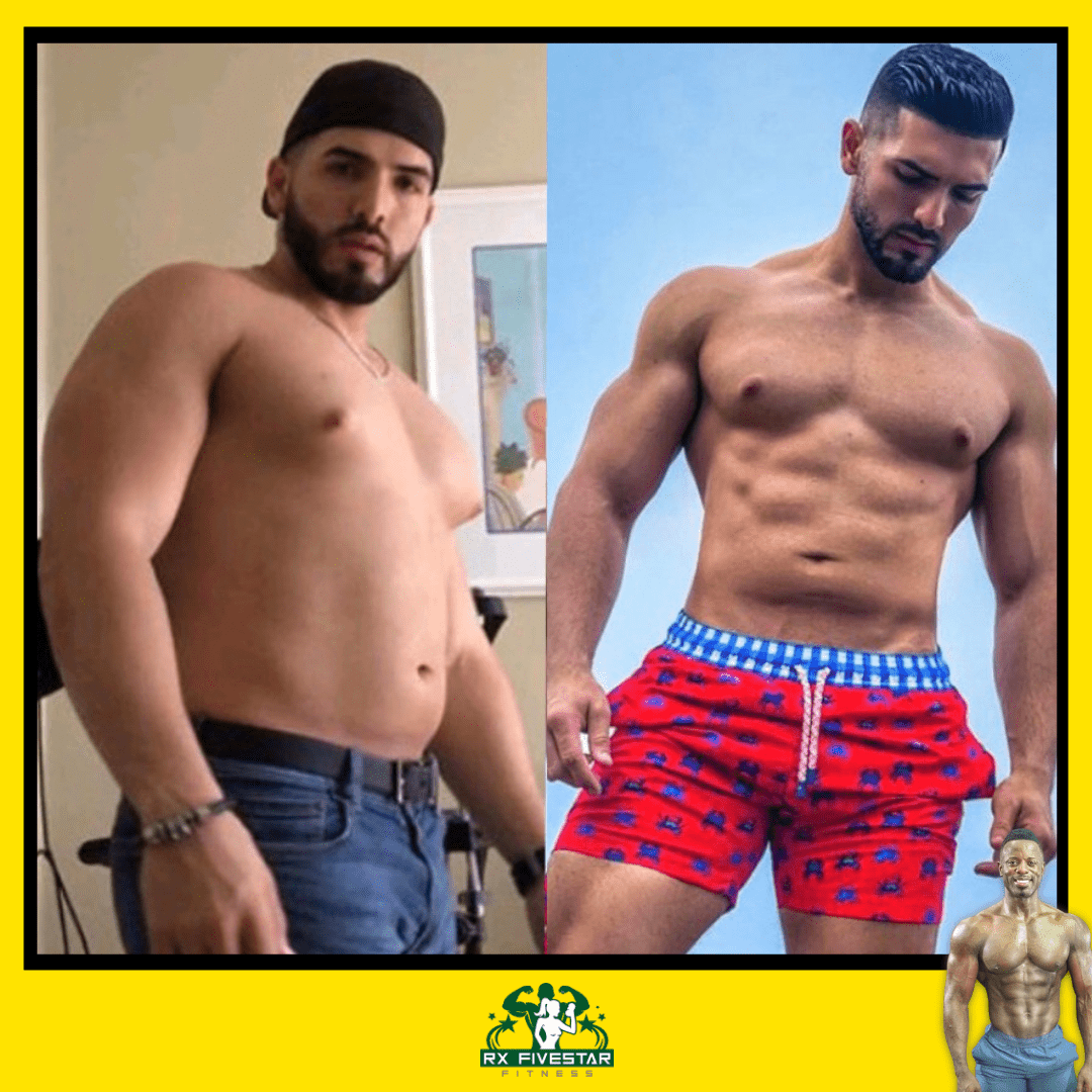 Client before and after transformation 2