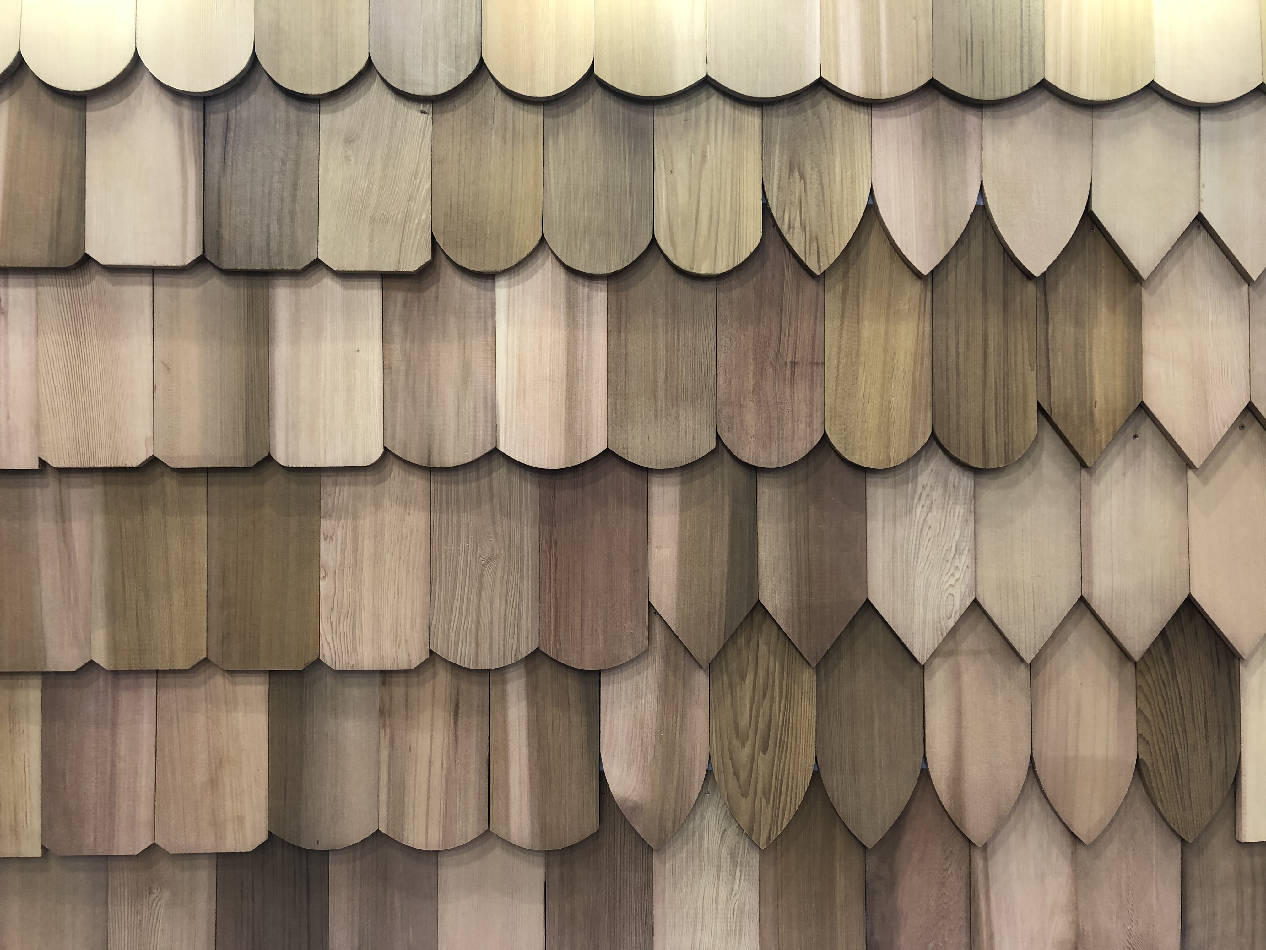 Holzschindeln Innenverkleidung – Wohnraum und Sauna