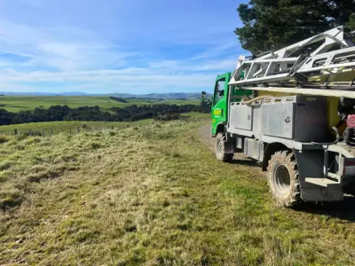 Fogarty Spraying Hawke's Bay Hill Truck