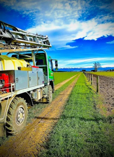 Fogarty Spraying Hill Truck