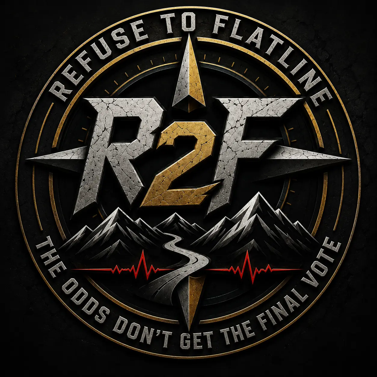 Refuse to Flatline Logo