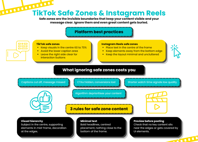Ticktok safe zones
