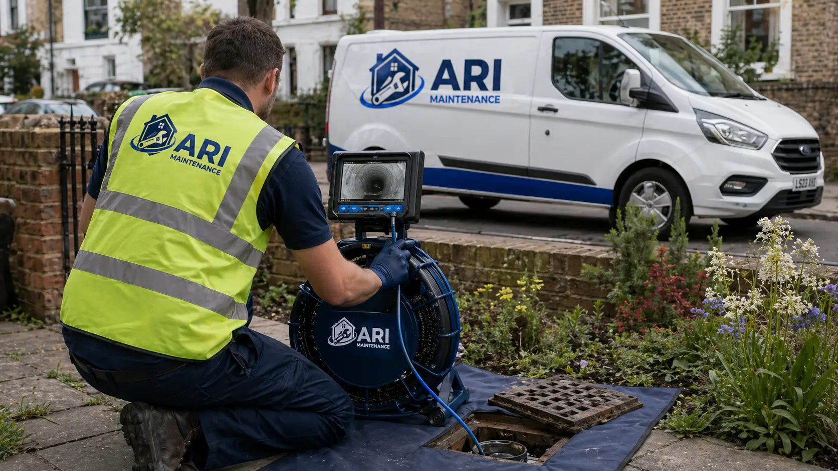 ARI Maintenance drain unblocking and jetting in London