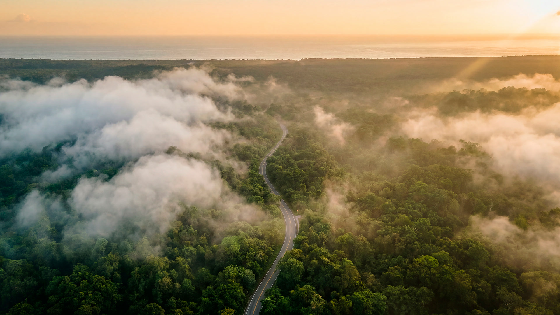 Santuario Sian — Vista aérea