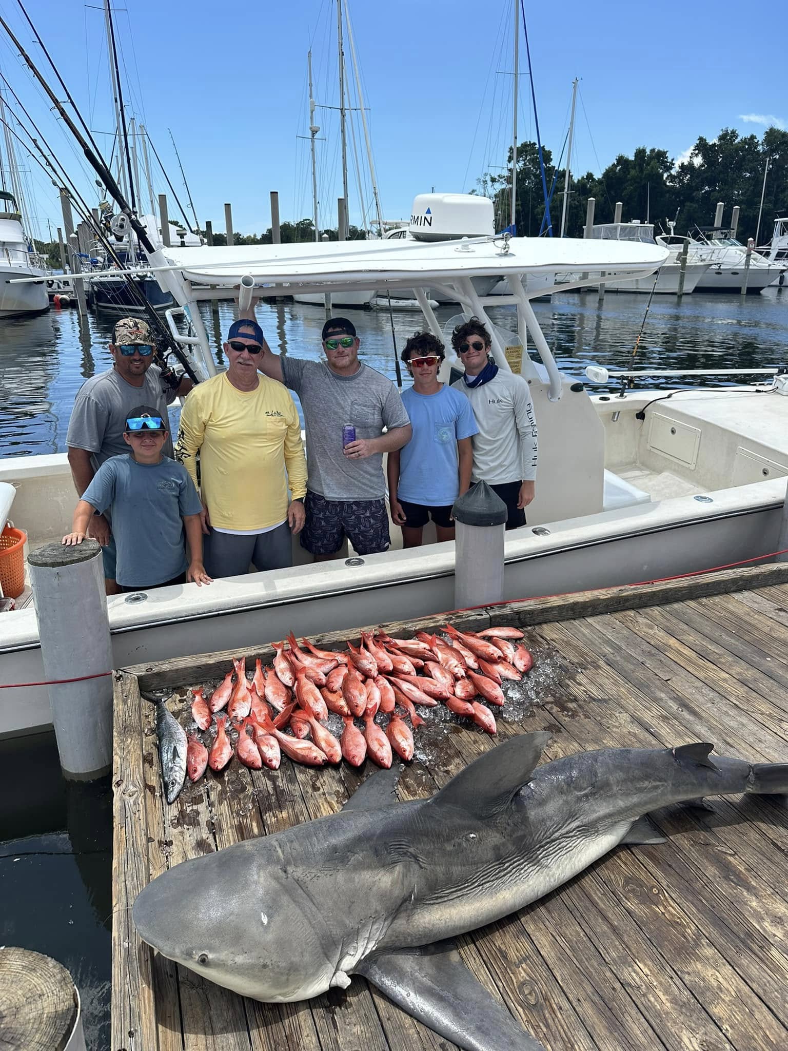 Shark Fishing Charter Perdido Key