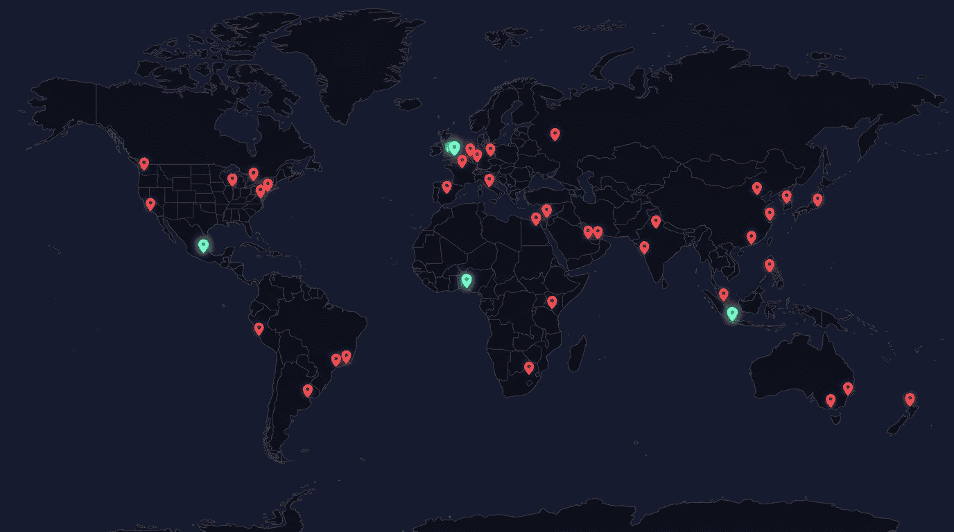 Market exclusivity map