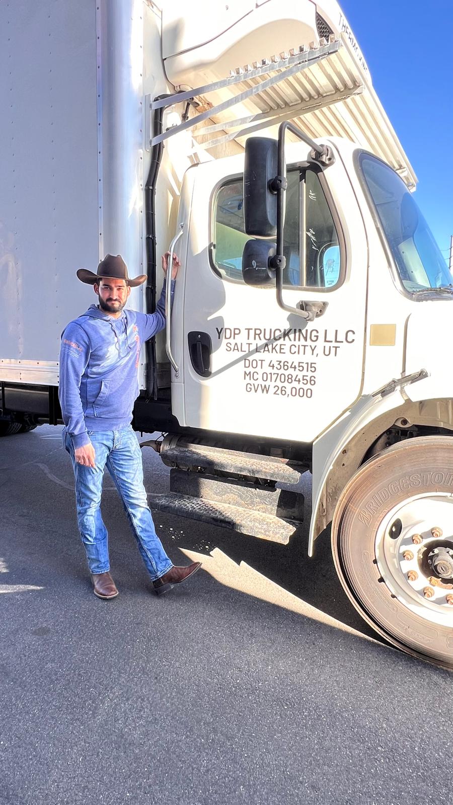YDP Trucking LLC box truck, Salt Lake City Utah