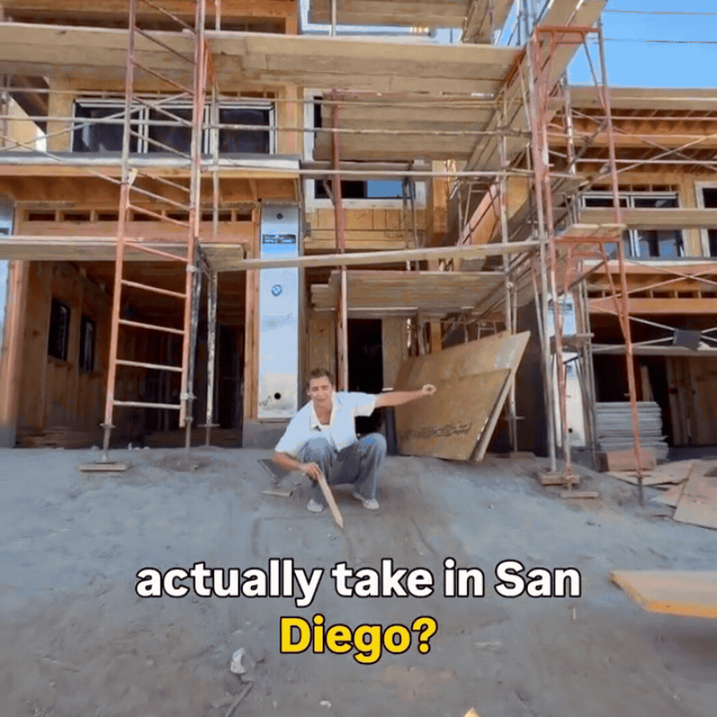 San Diego lot split APN breakdown