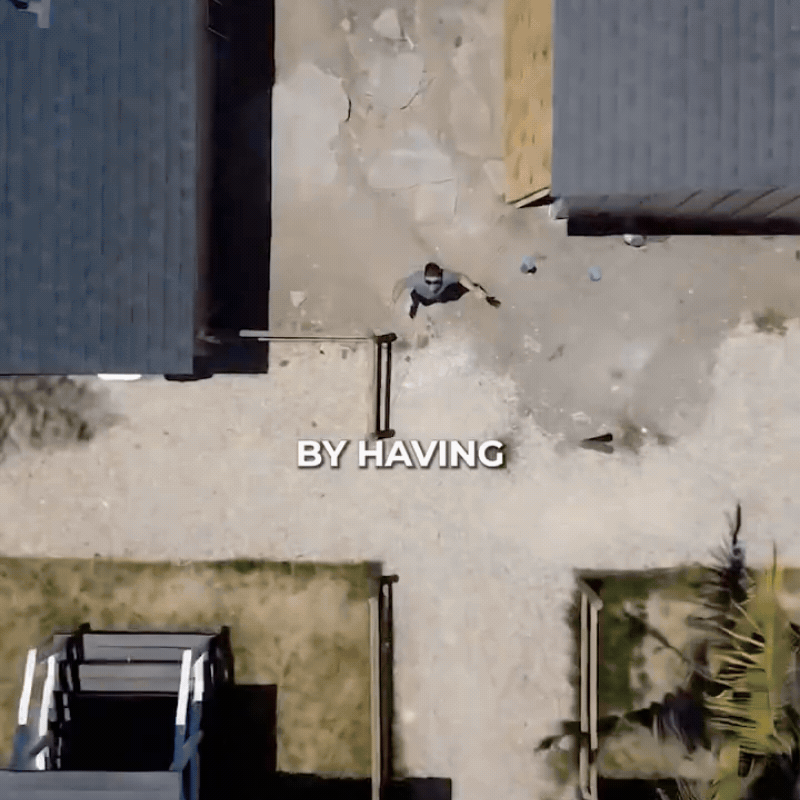 Single-family home next to a multifamily apartment building, illustrating how unit count changes vacancy risk