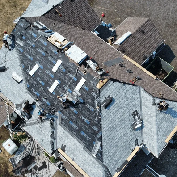 Calgary roof repair specialists fixing storm damaged shingles