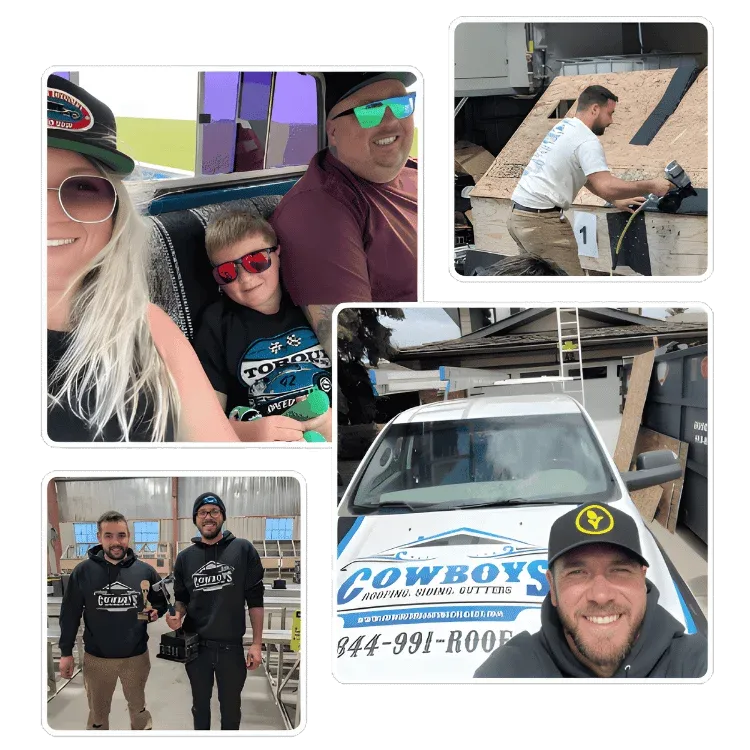 Professional roofing contractor working on a home in Calgary