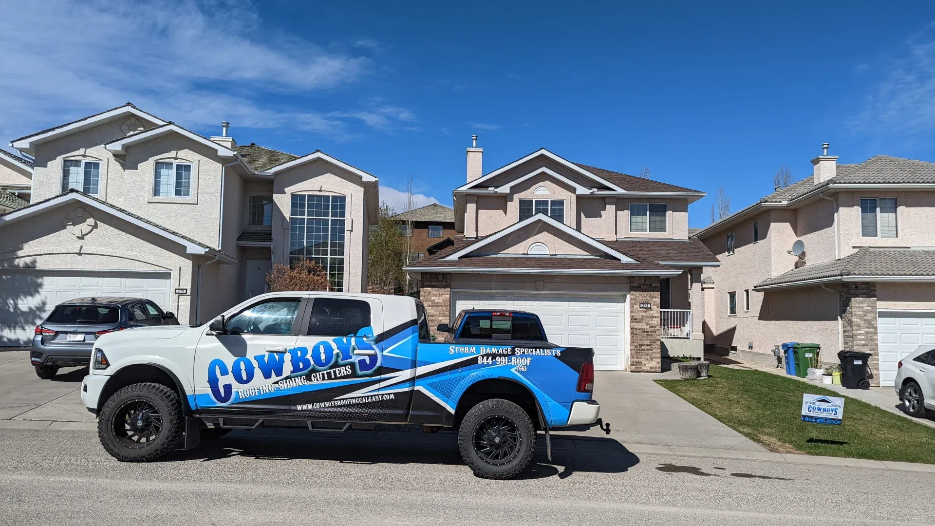 Calgary roof repair specialists fixing storm damaged shingles