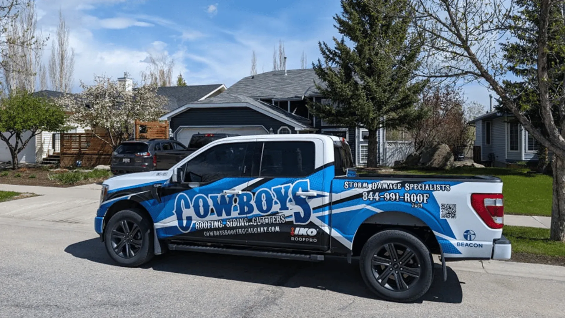 Calgary roof repair specialists fixing storm damaged shingles