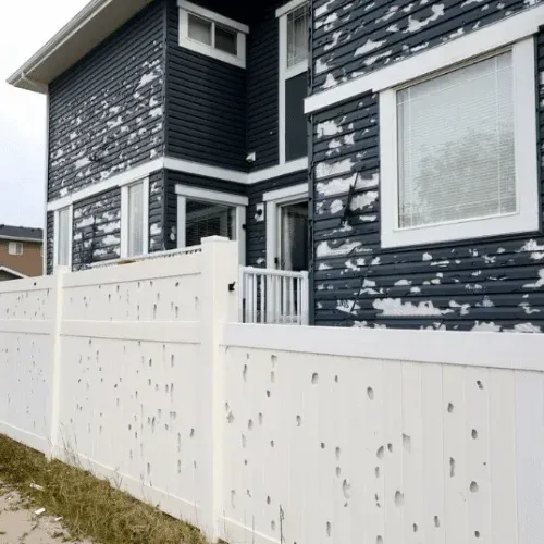 Calgary roof repair specialists fixing storm damaged shingles