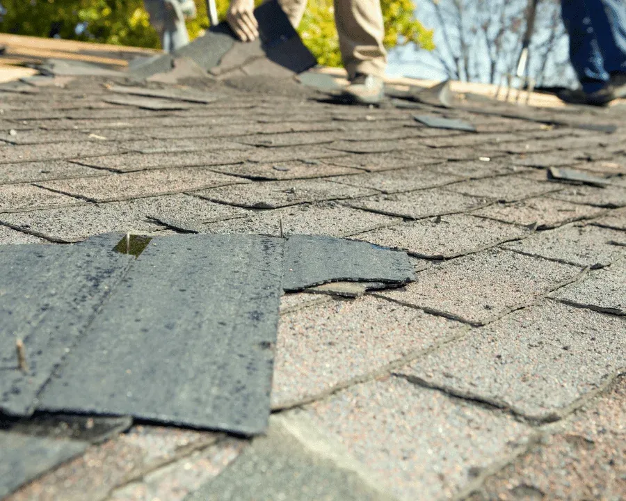 local Calgary roofing company performing residential roof installation