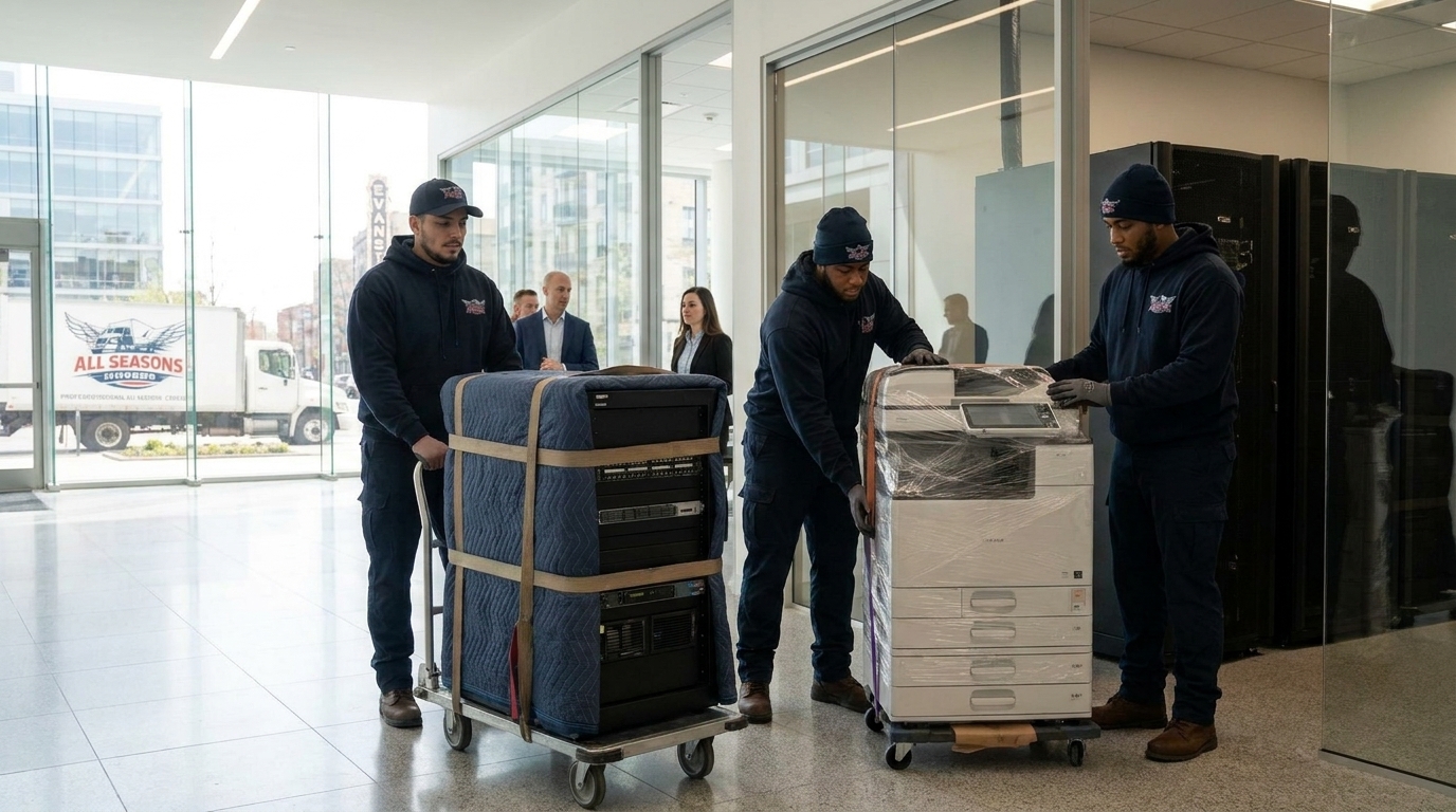 office movers in chicago moving equipment