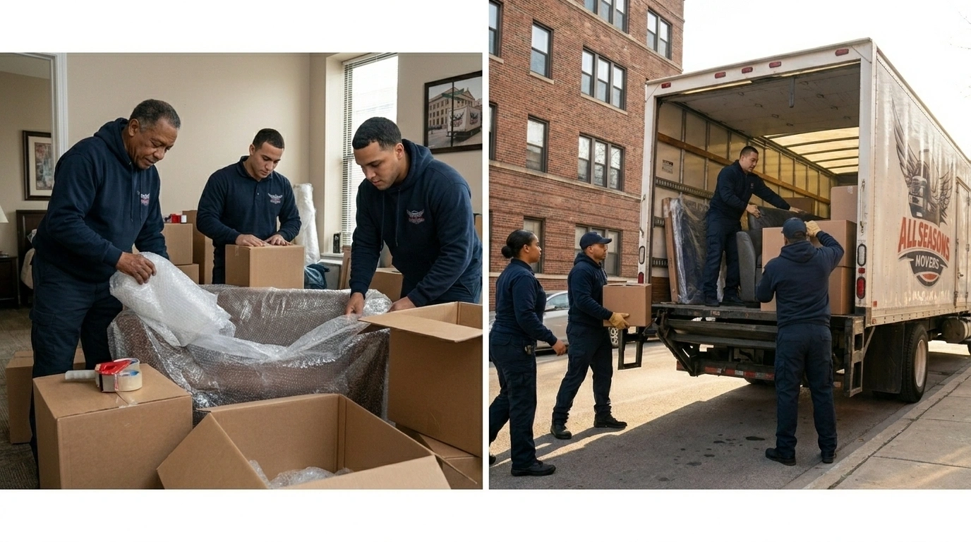 Full packing and unpacking service in chicago