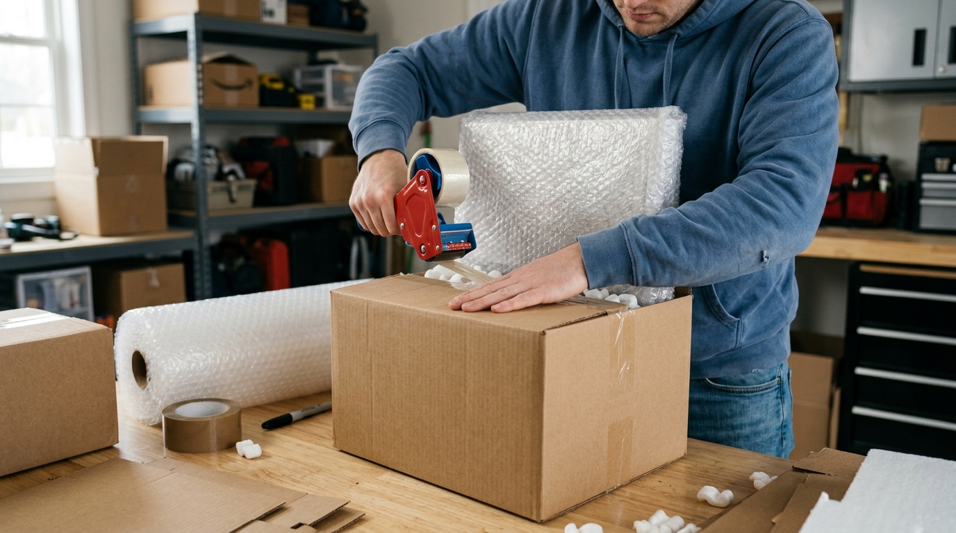 packing the image vertically