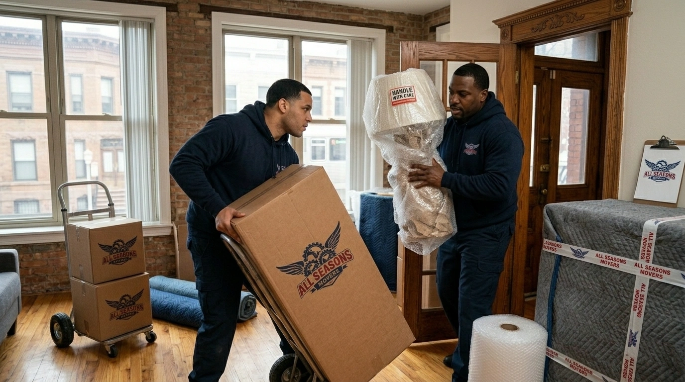 All Seasons Movers Chicago professional moving crew All Seasons Movers Chicago professional moving crew