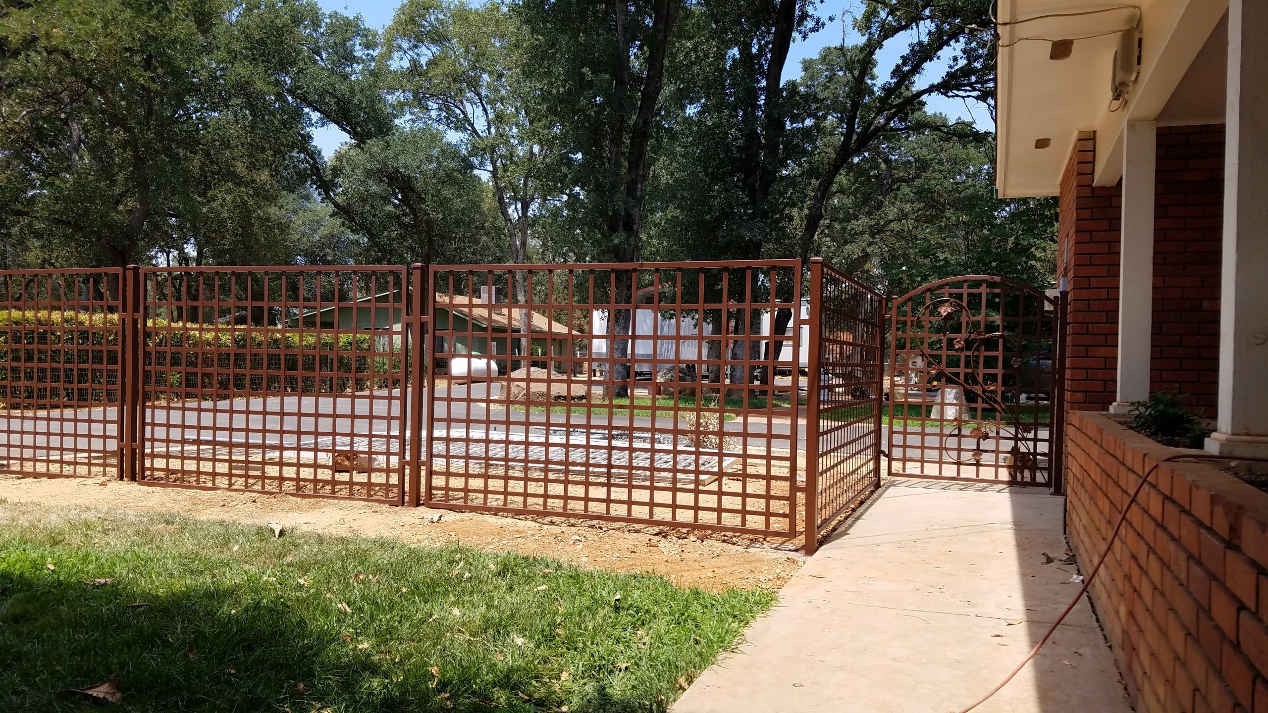 Fencing project by Romero Quality Fencing — Shasta County