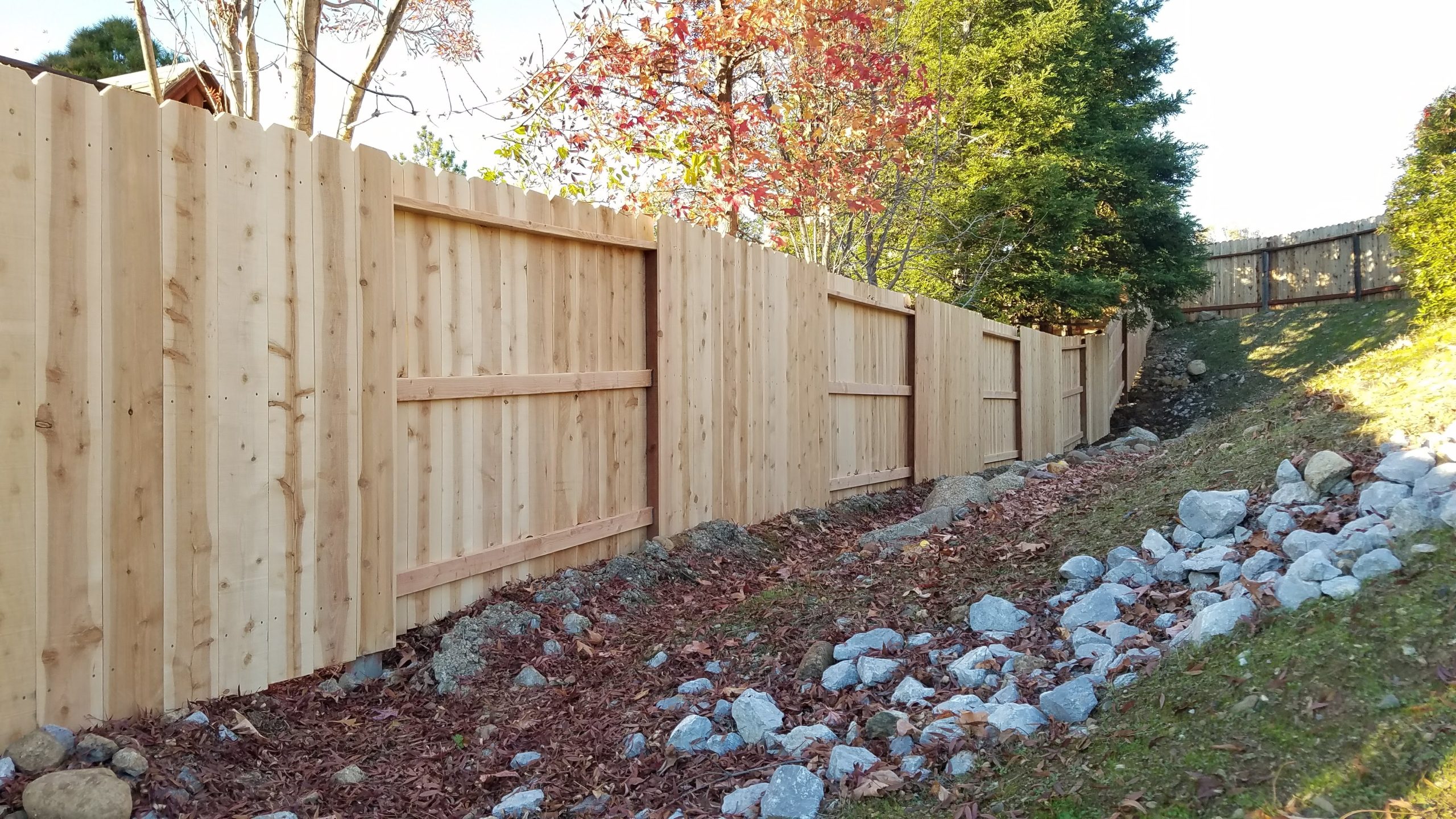 Fencing project by Romero Quality Fencing — Shasta County